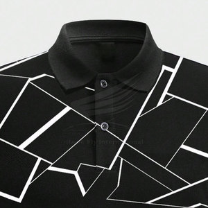 Polo T-shirt de sublimation de qualité supérieure, matière respirante, prêt à l'exportation, en stock - Product Image 4