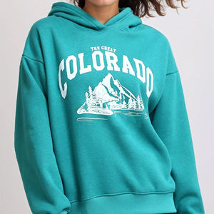 Nouveauté 2026 : Sweat à capuche décontracté pour femme, grande taille, léger et respirant, idéal pour l'hiver, avec logo personnalisé - Product Image 2