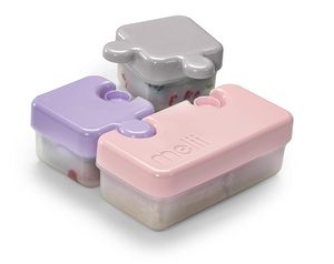 Portable Baby Snacks Storage Puzzle <b>Lunch</b> <b>Box</b> Children's Fruit Supplementary Food Container with <b>Plastic</b> Lid - Product Image 1