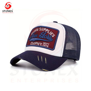 Custom Logo Classic Design Snapback Mesh 5 Panel <b>Baseball</b> <b>Cap</b> <b>Plain</b> Foam Trucker Hat Unisex Canvas 100% Cotton - Product Image 3