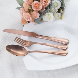 Stainless Steel Flatware <b>Set</b> Service for Modern Dining Cutlery Collection Durable High Mirror Polish Finish Daily Use Home - Product Image 6