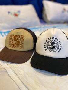 Gorra Trucker de 5 Paneles 5STAR STREETWEAR, Unisex, Ajustable, de Malla, con Bordado 3D, Diseño de Leopardo, Estilo Urbano, Casual - Product Image 1
