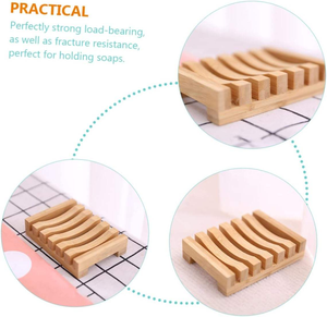 Elegante jabonera de madera para la organización del baño, decoración de baño hecha a mano por blossom craft india - Product Image 4