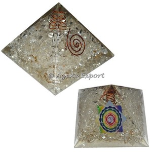 คริสตัลควอตซ์พร้อมพีระมิดโยคะจักระเจ็ดชิ้น - Product Image 4