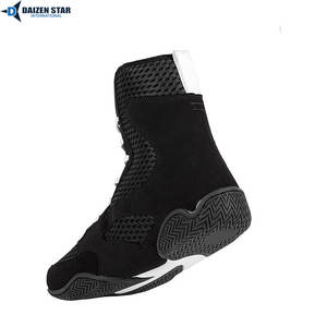 Chaussures à lacets en cuir, daim, toile de coton, maille, polyester, respirantes, antidérapantes, légères, flexibles, adhérence toutes saisons - Product Image 5