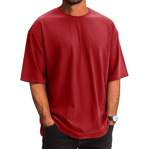T-shirts pour hommes de haute qualité, design élégant, manches courtes, légers, anti-rides, confortables et respirants. - Product Image 1