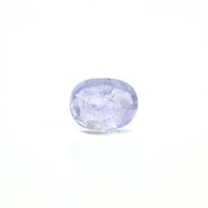 Loose 5.9 Carat Synthetic Blue Sapphire Gemstone for Fine Jewelry - Product Image 2