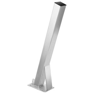 Supporto per verricello per rimorchio barca 3x3x34 pollici con montaggio a U-Bolt, 3 pollici L x 3-4 pollici H, per verricelli a braccio per rimorchi - Product Image 1