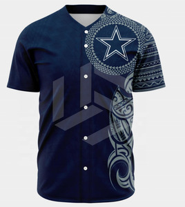 Maillot de baseball 100% polyester en taille adulte, maillot personnalisé, couleur unie, uniforme d'équipe de baseball, service OEM - Product Image 4