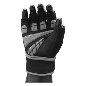Gants de musculation robustes en néoprène camouflage respirant avec bandes de compression étendues pour les poignets – Entraînement de force professionnel - Product Image 3