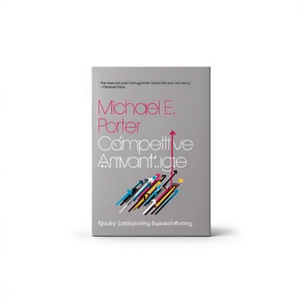 Competitive Advantage by Author E. Michael Porter <b>Paperback</b> Custom Softcover <b>Book</b> Printing - Product Image 1