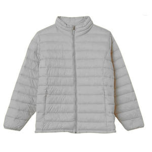 Wholesale Breathable Puffer Coated Women Short Cropped Zip Winter <b>Jackets</b> Solid Zipper Spring custom logo printing puffer <b>jacket</b> - Product Image 5