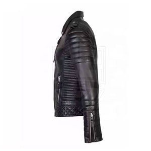 Veste en cuir grande taille pour homme, prix de gros, pour l'hiver et l'extérieur, en vente - Product Image 5