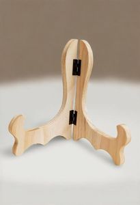 Soporte de Exhibición Plegable Moderno de Madera Zrosy ZR-98, Resistente y Ligero, para Marcos de Fotos Cuadrados, Reutilizable para Fiestas - Product Image 1