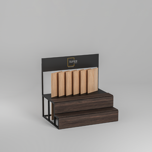 Factory Wholesale Metal Tile Display Rack for Ceramic Porcelain Marble Tile Exhibition Display - Product Image 1