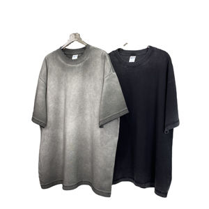 Camiseta Extra Grande con Logotipo Personalizado para Hombre, Moda Urbana Premium, Venta al Por Mayor - Product Image 3