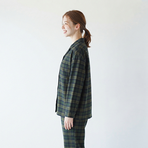 Ensemble de pyjama en flanelle confortable pour femmes, tenue de nuit chaude et douce pour l'hiver, vêtements de nuit à manches longues, vêtements de maison décontractés, ensemble de nuit en coton 100% à coupe ample - Product Image 3