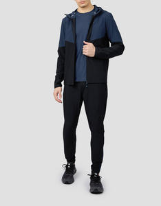 Nuevo Chándal Deportivo Personalizado con Logotipo para Hombre, Chaqueta Cortavientos con Cierre, Pantalones de Entrenamiento, Chaqueta Cortavientos de Poliéster, Chándal de Nailon 2026 - Product Image 4