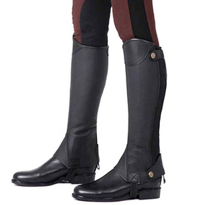 Different Designs Mini <b>Chaps</b> Horse <b>Riding</b> Leather Full <b>Chaps</b> Custom Made Adults Western Style High Quality Quick Dry Comfortable - Product Image 3