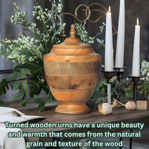 Urna para Cenizas, Caja Conmemorativa para Adultos, Caja para Mascotas, Hecha a Mano, Grande, para Entierro, Recuerdo Grande para Cenizas, para Entierro en el Suelo, Urna para Mascotas - Product Image 5