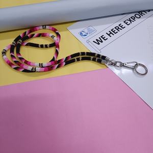 Cadena corporal de ganchillo con cuentas, estilo clásico, ecológica, con incrustaciones, impresa con UV, forma personalizada, para fiesta de compromiso, llavero bohemio - Product Image 3