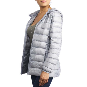Women’s <b>Winter</b> Puffer Jacket Lightweight Quilted <b>Warm</b> Hooded <b>Coat</b> Fashion Streetwear Outdoor Casual Jacket - Product Image 5