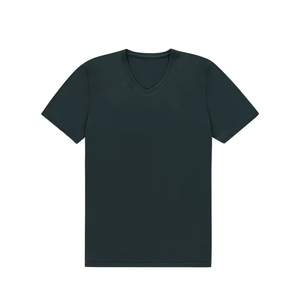 Camiseta Deportiva de Algodón para Hombre, Absorbente de Humedad, Manga Corta, Ropa Deportiva Activa, Fabricante OEM ODM - Product Image 2