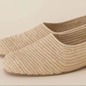 Sandalias de Rafia Hechas a Mano: Zapatos de Playa Marroquíes para el Verano - Product Image 1