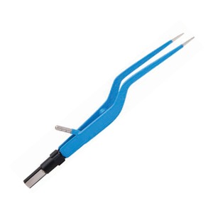 Pinzas Bipolares Manuales de Acero Inoxidable con Punta de Irrigación y Recubrimiento Tipo Bayoneta para Irrigación ENT, Neuro y Cardíaca - Product Image 6