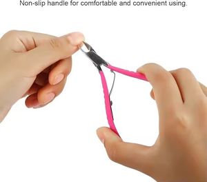 Pro Grade <b>Cuticle</b> Care Nipper Nail Edge Trimmer Stainless Steel Clean Cut Manicure <b>Tool</b> And Custom Logo - Product Image 5