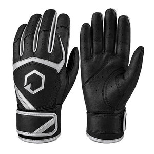 2026 New Arrival J S Sports Baseball Softball <b>Gloves</b> Premium Custom Genuine Leather Anti-Slip Batting Black <b>Red</b> Design Wrist - Product Image 6