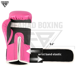 Gants de boxe OEM robustes, couleur rose, nouvelle arrivée, réglables, de qualité supérieure, personnalisables, pour l'entraînement de combat, vente chaude - Product Image 5
