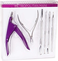 Cosmétiques 6 pièces manucure pédicure outils ensemble avec pochette tout en un acier inoxydable meilleure qualité à bas prix fournisseur Pakistan