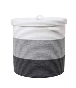 Cesta de Almacenamiento Moderna de Algodón, Plegable, Ahorra Espacio, Gran Capacidad - Product Image 3
