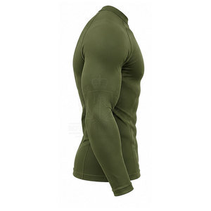 Chemises de compression personnalisées pour hommes, hauts d'entraînement sportifs en tissu extensible, vêtements de sport pour activités de plein air - Product Image 3