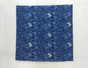Legong Batik Blue Birds & Flowers Chất Liệu Vải Cotton Kích Thước 44 "X 160" Chất Lượng Cao Từ Indonesia Với Pri Cạnh Tranh