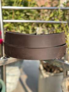 Cinturón Formal Clásico para Hombre Hecho a Mano con Hebilla de Hierro y Artesanía de Alta Calidad, 3.5 cm de Ancho, para Uso Profesional en la Oficina - Product Image 2