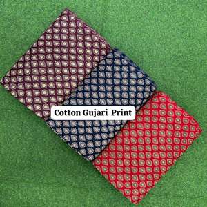 Tela de Algodón Puro Estampada Floral 60x60, Directo de Fábrica, Ligera y Suave, para la Confección de Kurta, Camisas y Producción de Boutique - Product Image 3