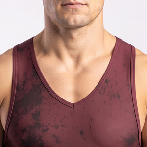 Men's Wrestling Singlet Sublimated Sleeveless Scoop Neck Men Wrestling Singlet Men <b>Compression</b> Wrestling Jersey - Product Image 5