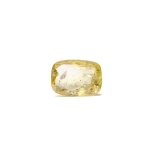 Oval Cut 5.1 Carat Loose Yellow Sapphire Gemstone for Fine Jewelry - Product Image 1