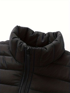 Veste matelassée à capuche pour homme, chaude, d'hiver, rembourrée, décontractée, pour l'extérieur - Product Image 3