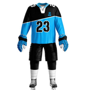 Uniforme de Hockey sobre Hielo para Equipo, Duradero, 100% Poliéster, Secado Rápido, Transpirable, Ligero, Cómodo, Hecho en Pakistán, Corte Holgado, Personalizable - Product Image 2