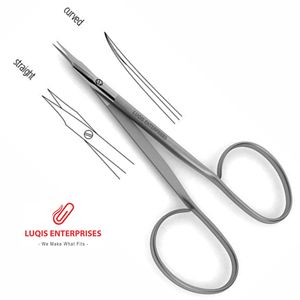 Ciseaux de tenotomie Stevens à poignée annulaire de type ruban, instrument chirurgical, outil de coupe de précision, équipement médical réutilisable - Product Image 4
