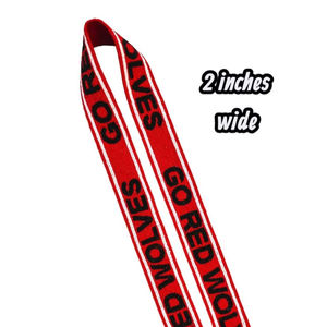 Correa de Lona de Poliéster y Algodón Colorida con Cuentas para Bolsos, Ropa y Zapatos - Product Image 1