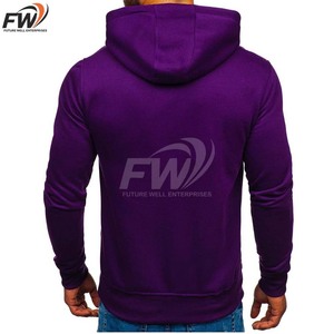 Sweat à capuche en molleton personnalisé de haute qualité pour homme, style streetwear, avec poche kangourou, imprimé graphique intégral, décontracté, 100% coton tricoté - Product Image 4