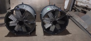 Ventilateur axial industriel en acier inoxydable 600 mm avec pales en aluminium, haute performance, pour ventilation et refroidissement, robuste et durable, OEM ODM - Product Image 3