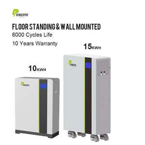 Sistema de Almacenamiento de Energía Doméstico de 20Kwh, Montado en la Pared, Batería de Iones de Litio y Lifepo4 de 5Kwh/10Kwh, 24V 48V 200Ah para Powerwall para Uso Doméstico - Product Image 5