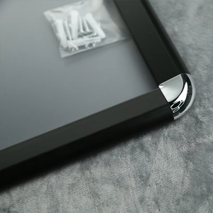 A1 A2 A3 A4 Picture <b>Photo</b> Display <b>Frame</b> Snap <b>Clips</b> <b>Frame</b> Black Aluminum Poster <b>Frame</b> - Product Image 3