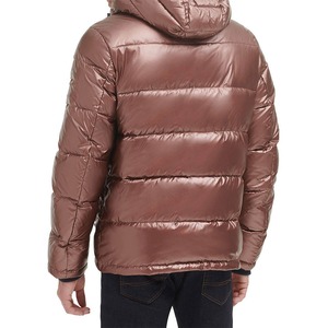 <b>Top</b> Quality OEM Wholesale Custom Logo Nylon Winter Quilted Jacket <b>Bubble</b> Coat Men Puffer Jacket New Designs - Product Image 6