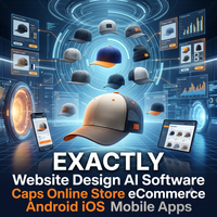 Software de IA para Diseño Web, Plataforma de Comercio Electrónico, Aplicaciones Móviles Android e iOS, Plugin para WordPress y Shopify, Software ERP con IA